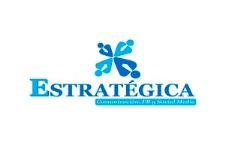 Logo para Estratégica Relaciones Públicas y Comunicación Logo para Estratégica Relaciones Públicas y Comunicación